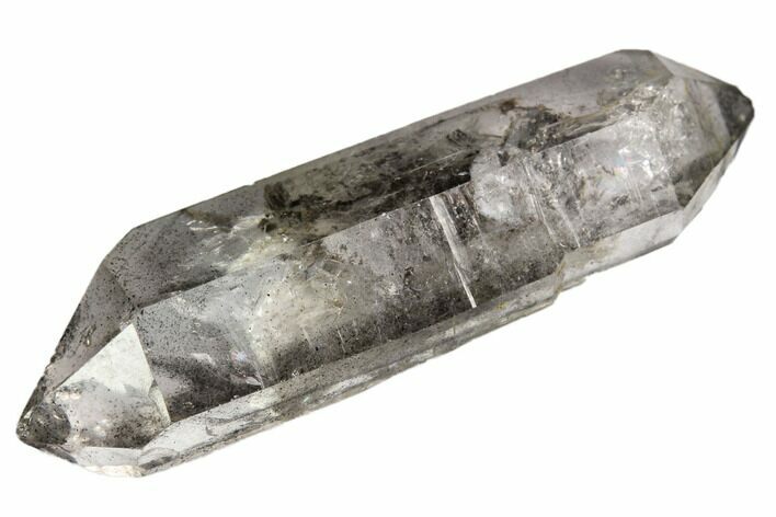 Double-Terminated Smoky Quartz Crystal - Tibet #109596